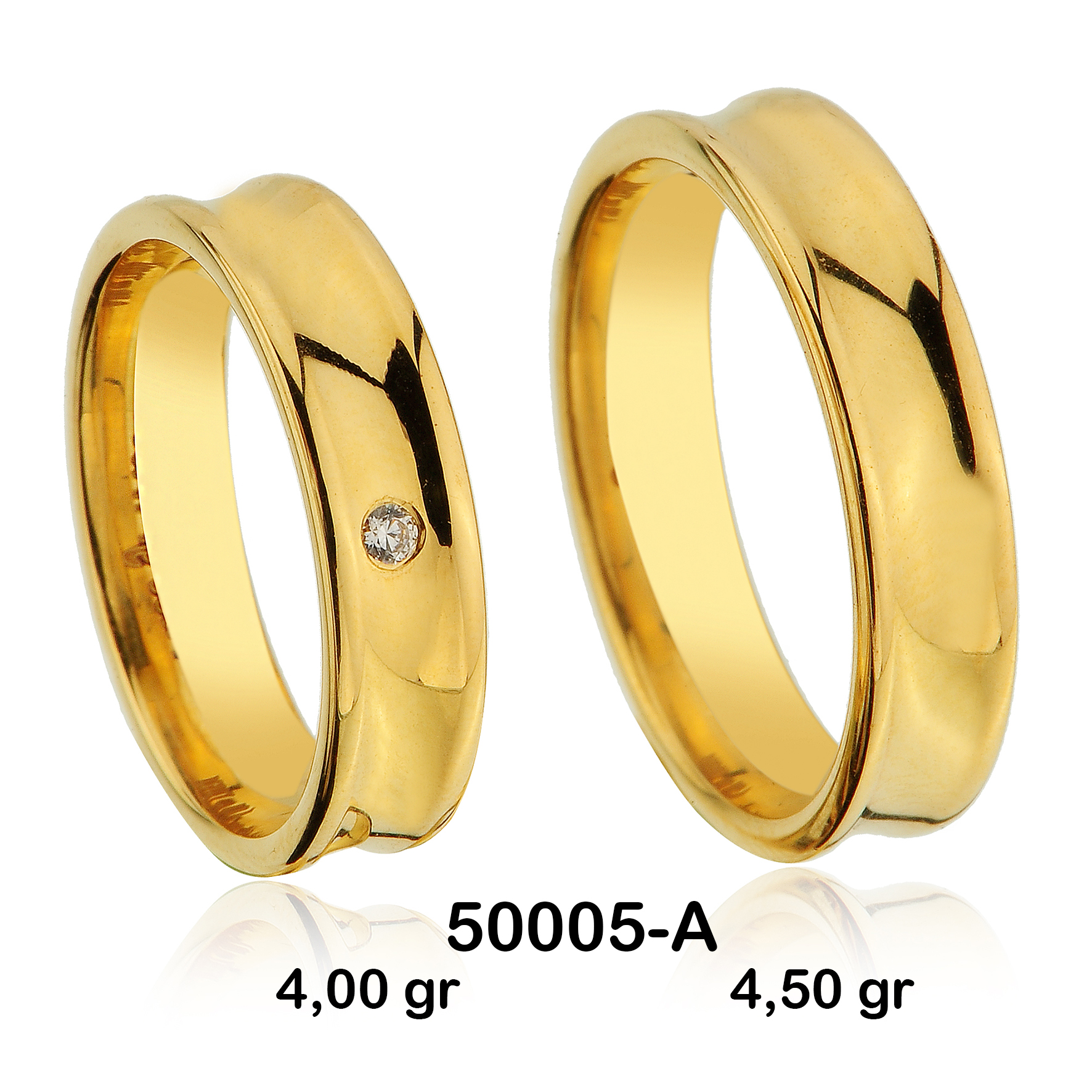 Sarı Alyans Modeli-50005-A